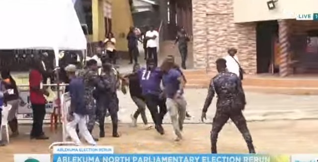 Ablekuma North: Calm Restored as Voting Resumes at St. Peter’s Polling Station