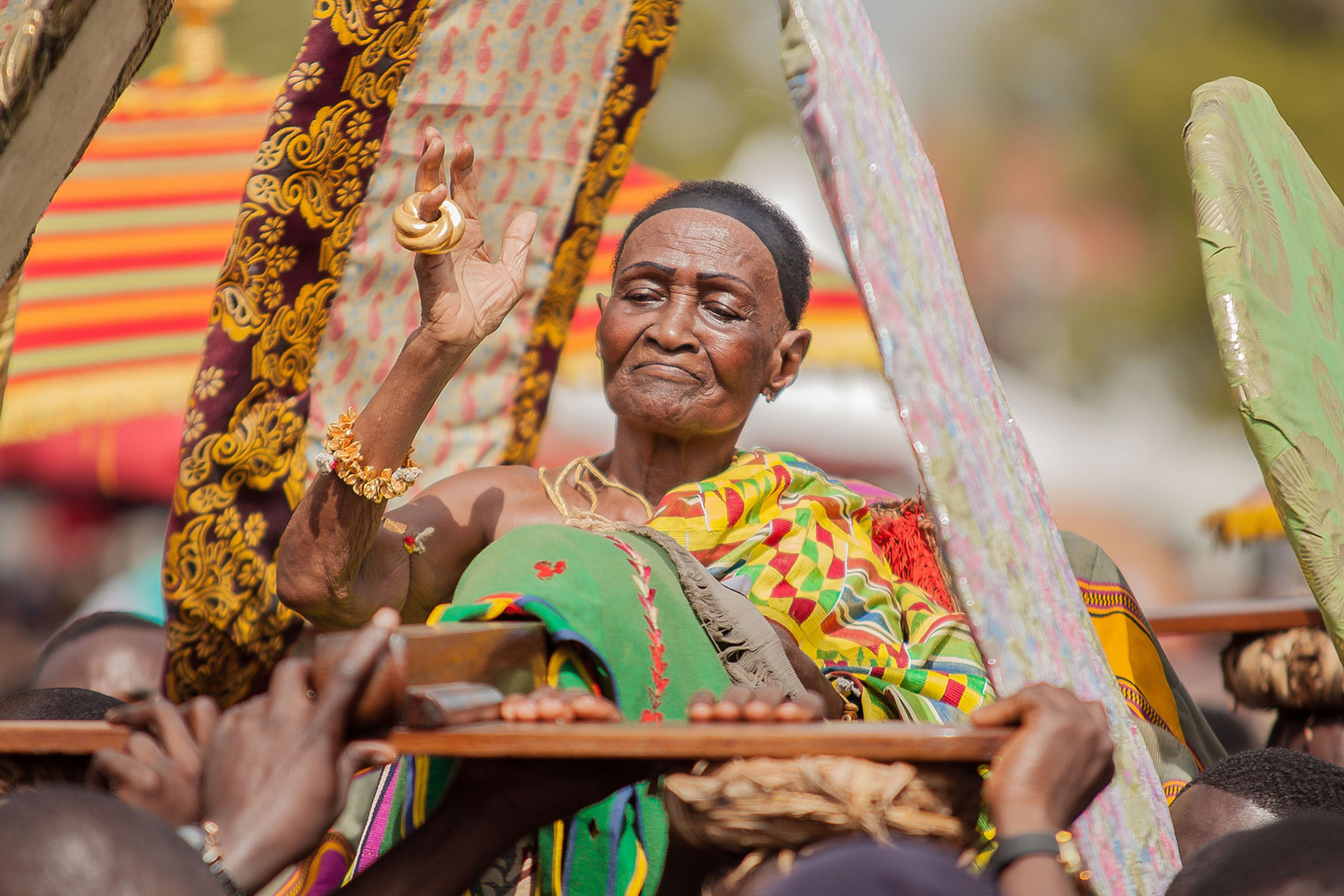 Asantehene Announces Death of Asantehemaa, Nana Konadu Yiadom III