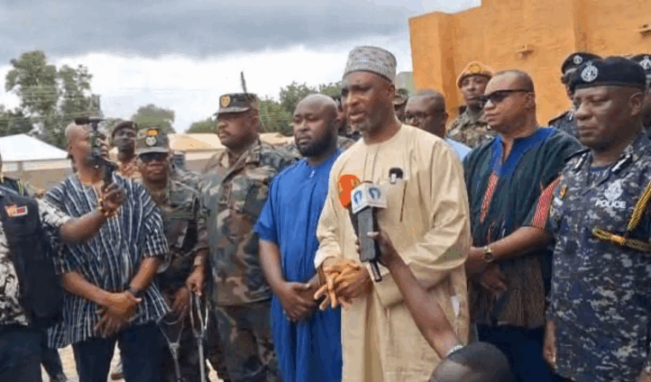 Interior Minister Reassures Yagbonwura of Government’s Commitment to Peace in Sawla-Bole