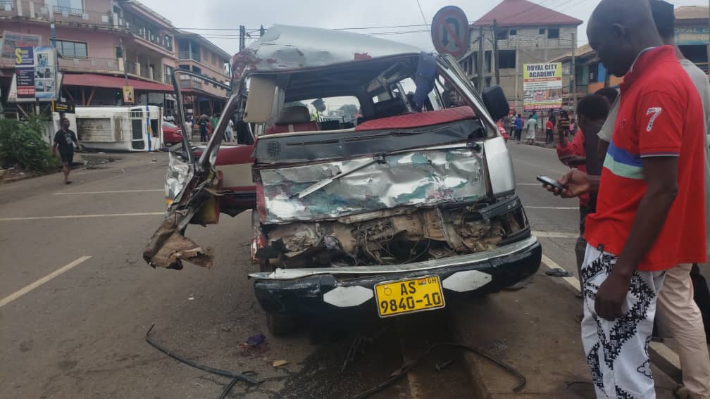 Kumasi Road Crash Leaves Four Nursing Students Critically Injured