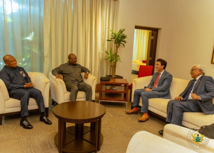 Mahama Arrives in Singapore to Deepen Economic Ties