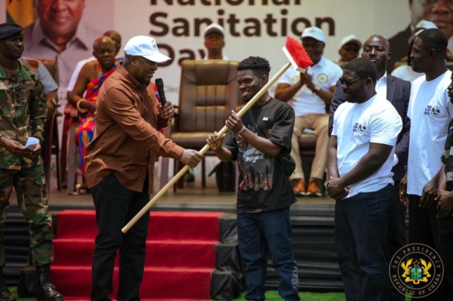 Mahama Relaunches National Sanitation Day, Calls for United Action