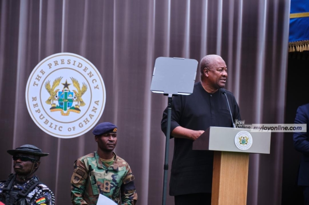 Mahama Urges Support for Children of Eight Fallen Heroes
