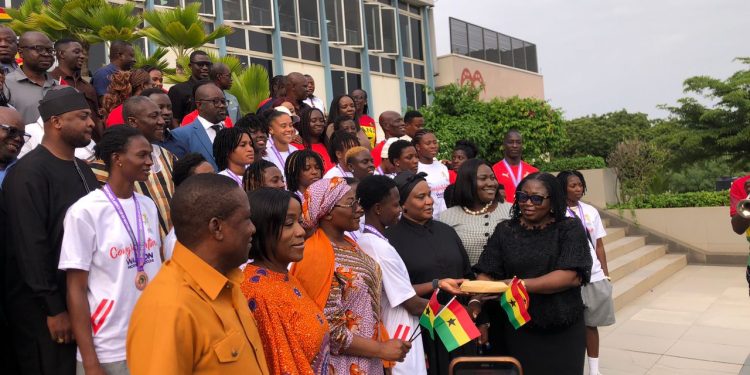 Minority Donates GHS100K to Black Queens Following WAFCON Bronze