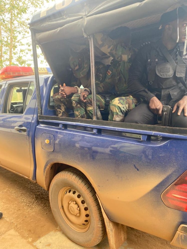 Prestea: Two Alleged Soldiers, Accomplices Arrested in Failed Robbery at Chinese-Owned Mine